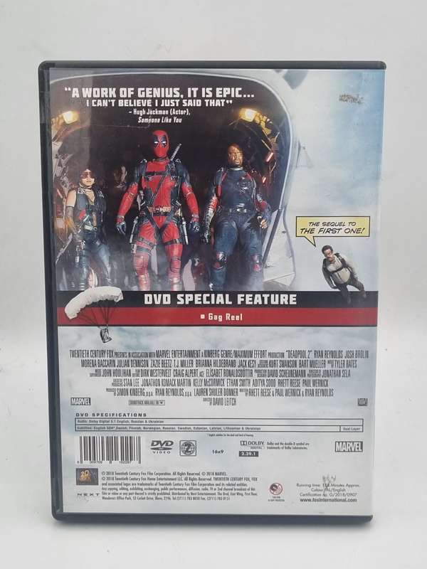 Deadpool 2 DVD