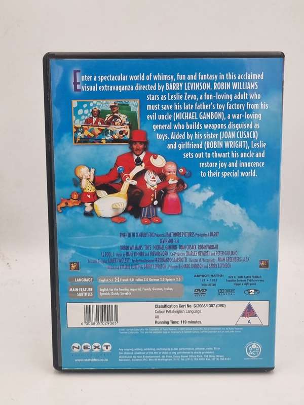 Toys DVD - Robin Williams