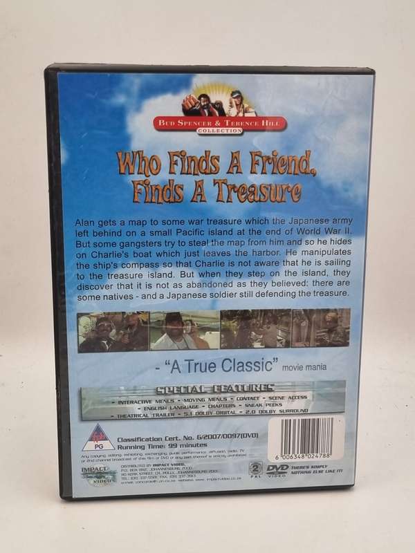 Who Finds a Friend Finds a Treasure DVD - Bud Spencer & Terence Hill