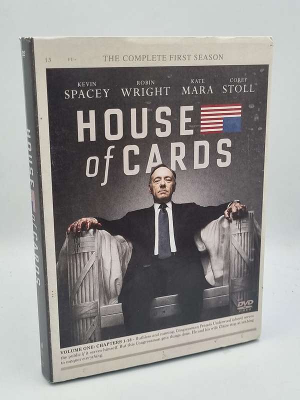 House of Cards Complete First Season DVDs - Kevin Spacey
