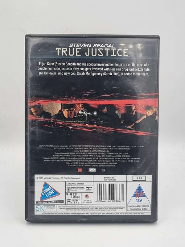 True Justice: Payback DVD - Steven Seagal