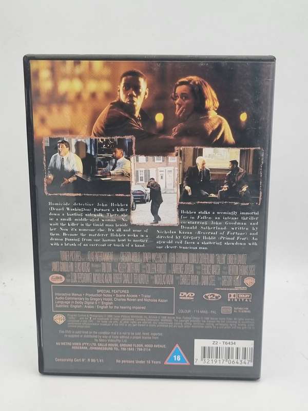 Fallen DVD - Denzel Washington & John Goodman