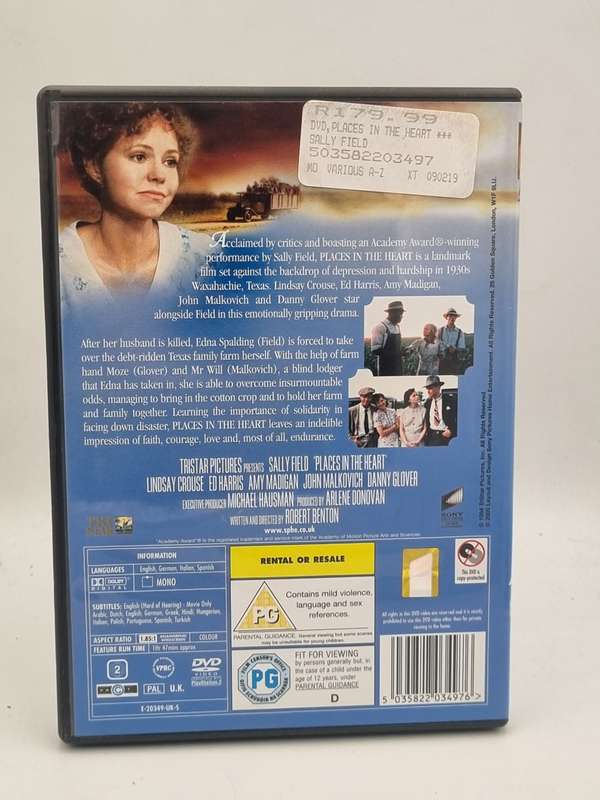 Places in the Heart DVD
