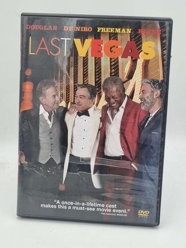 Last Vegas DVD - Douglas, De Niro, Freemen, Kline