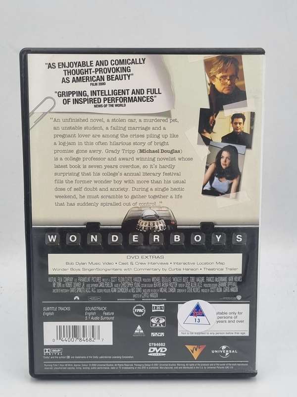 Wonder Boys DVD - Michael Douglas