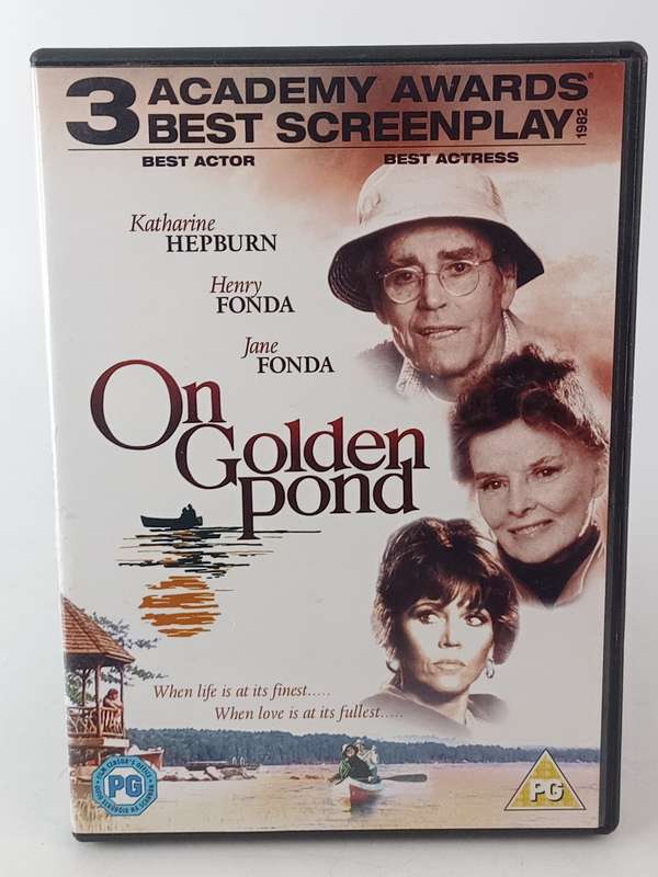 On Golden Pond DVD - Katharine Hepburn, Henry Fonda & Jane Fonda