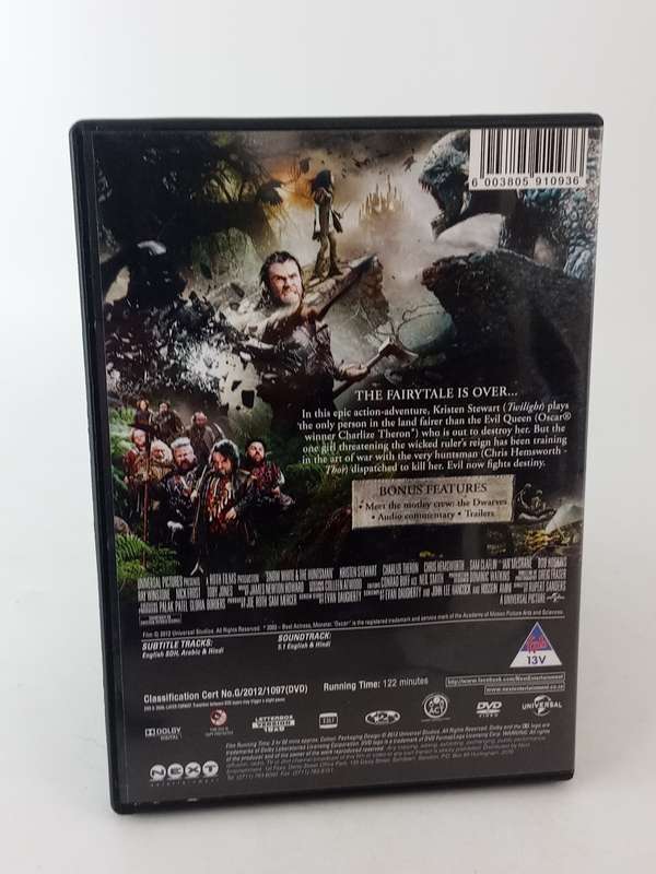 Snow White and the Huntsman DVD - Kirsten Stewart & Charlize Theron
