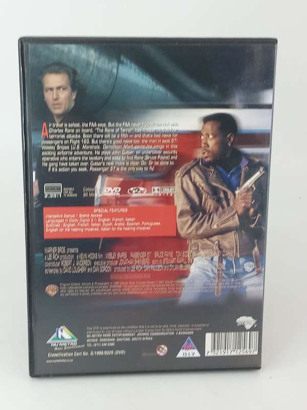 Passenger 57 DVD - Wesley Snipes