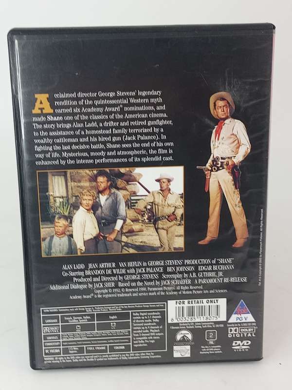 Shane DVD