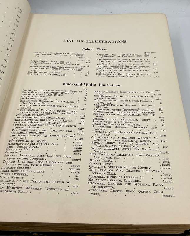 British Battles on Land and Sea Sir Evelyn Wood Volumes 1 and 2 | 1915 Think First Editions