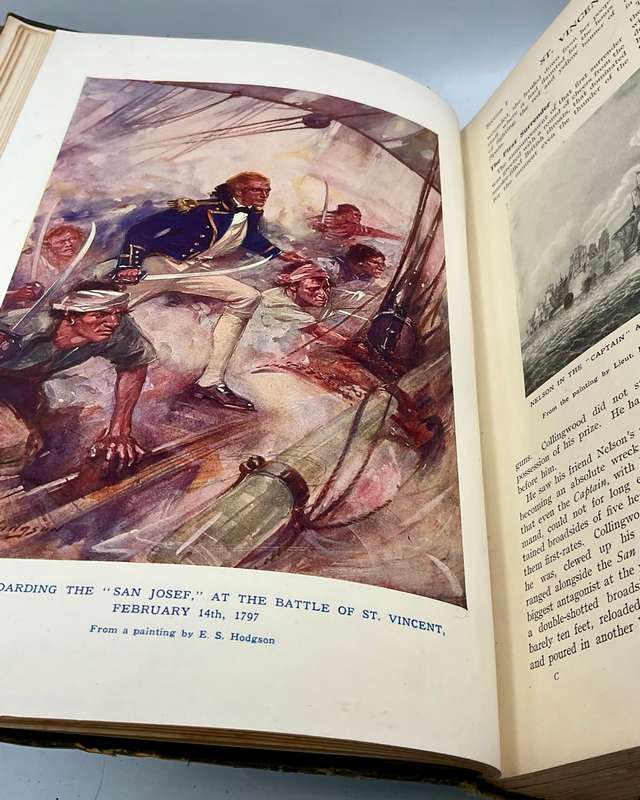 British Battles on Land and Sea Sir Evelyn Wood Volumes 1 and 2 | 1915 Think First Editions