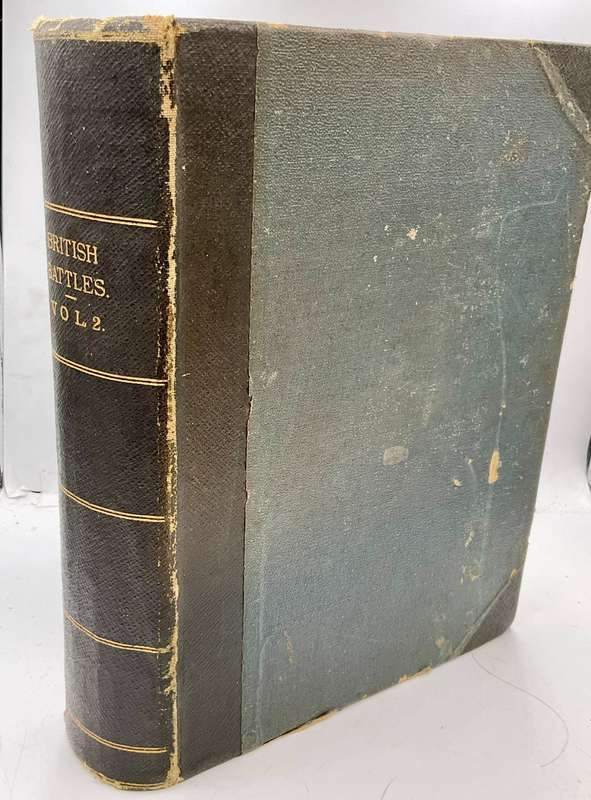 British Battles on Land and Sea Sir Evelyn Wood Volumes 1 and 2 | 1915 Think First Editions
