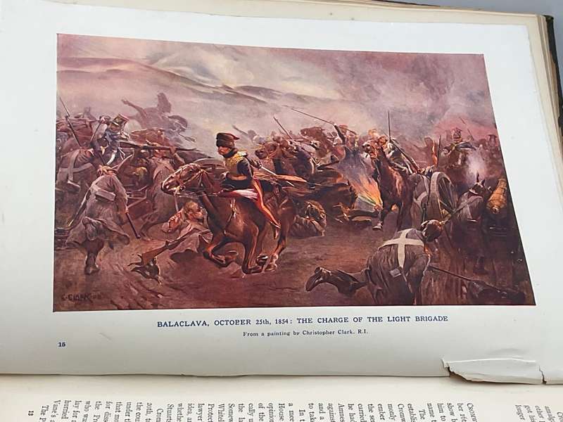 British Battles on Land and Sea Sir Evelyn Wood Volumes 1 and 2 | 1915 Think First Editions