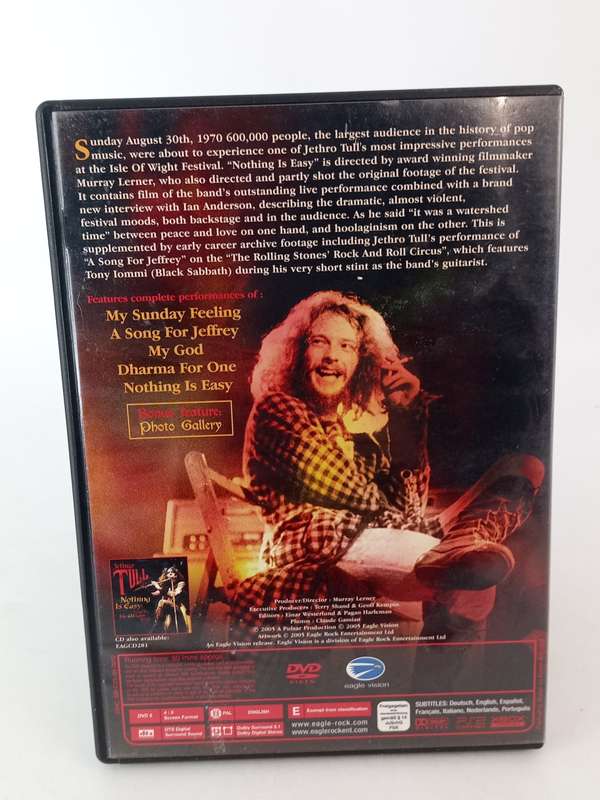 Jethro Tull - Nothing is Easy - Live at The Isle of Wight 1970 DVD