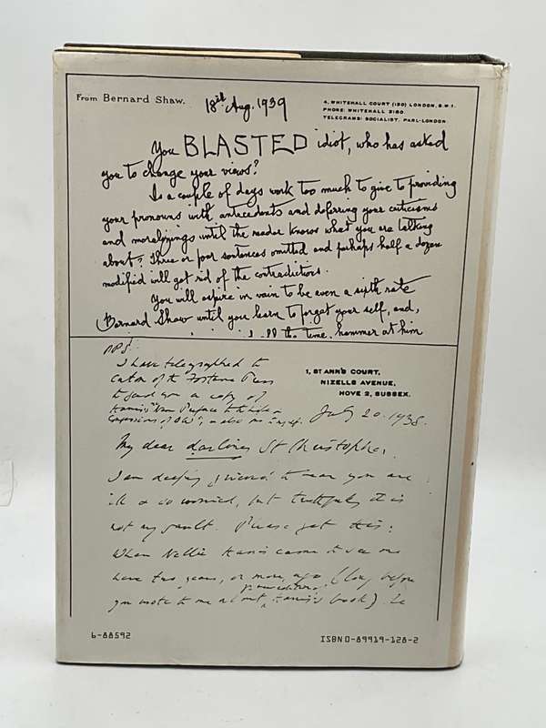 Bernard Shaw and Alfred Douglas: A Correspondence - Edited by Mary Hyde