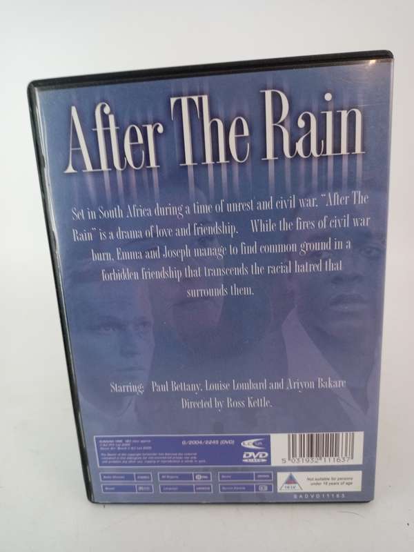 After The Rain DVD