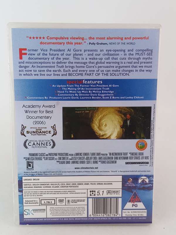 An Inconvenient Truth DVD