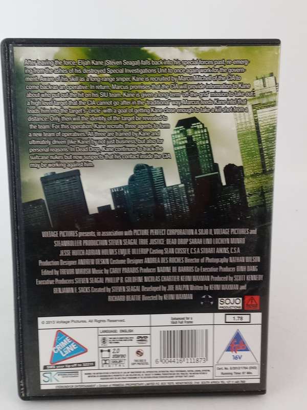 Dead Drop DVD - Steven Seagal