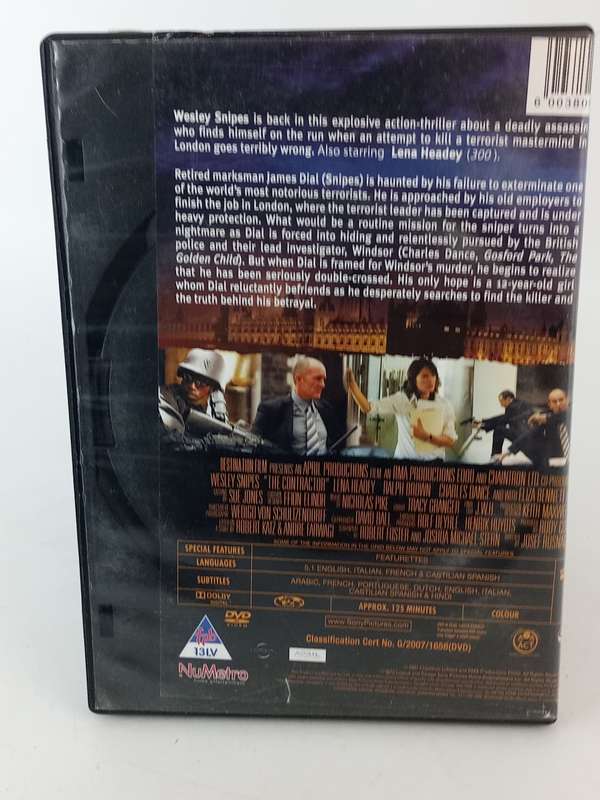 The Contractor DVD - Wesley Snipes