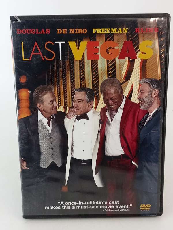 Last Vegas DVD - Douglas, De Niro, Freeman & Kline