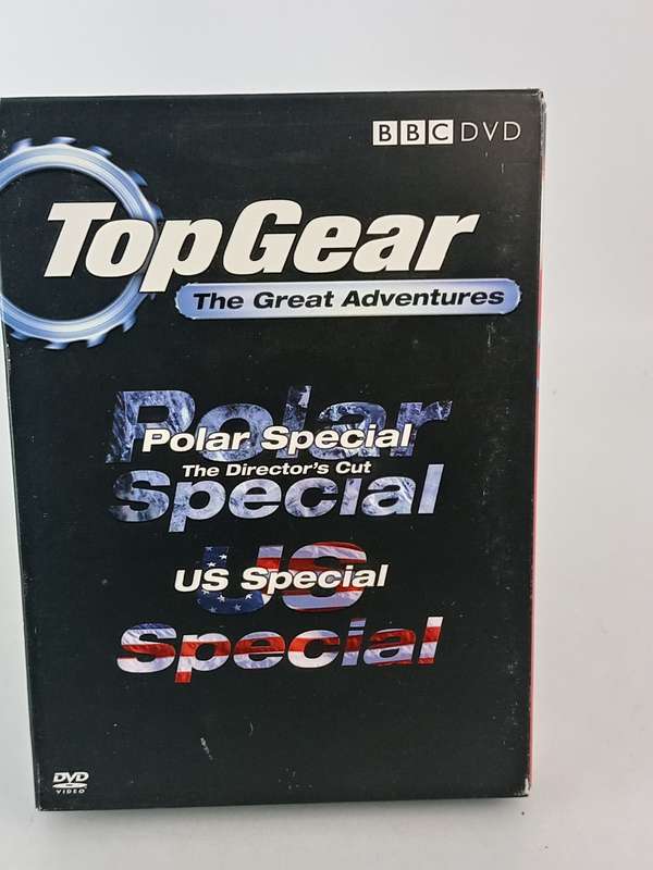 Top Gear The Great Adventures Polar Special & US Special DVDs