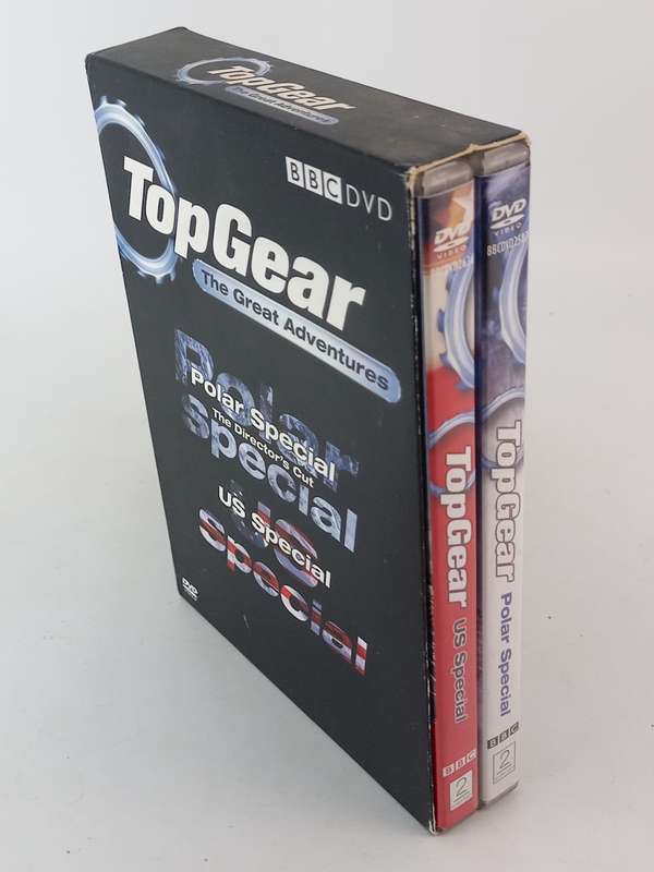 Top Gear The Great Adventures Polar Special & US Special DVDs