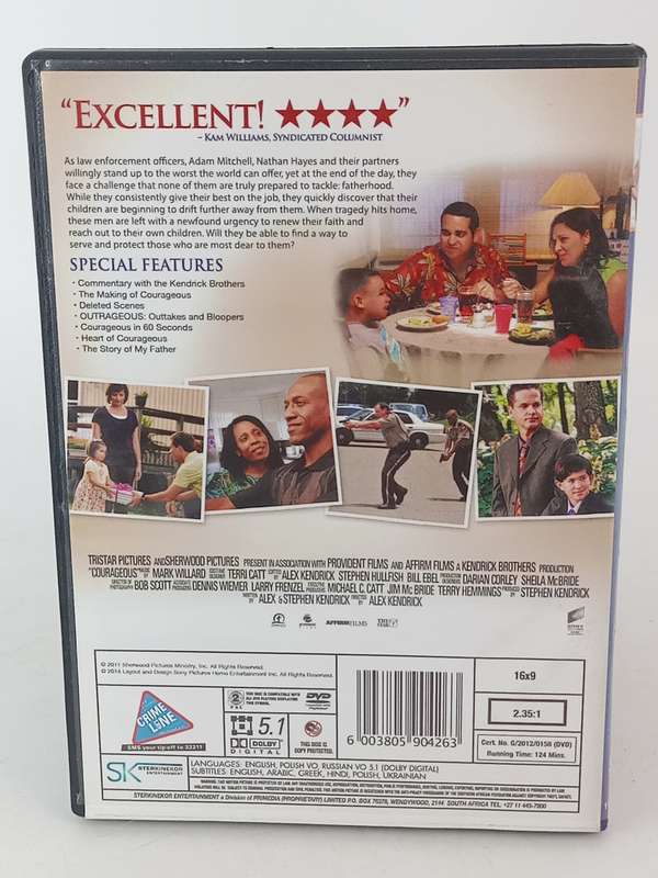 Courageous DVD