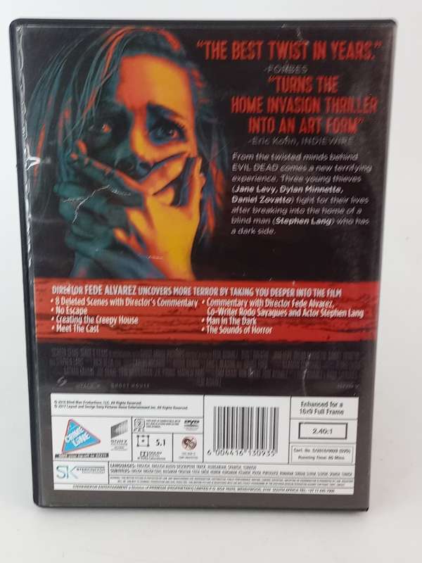 Don't Breathe DVD