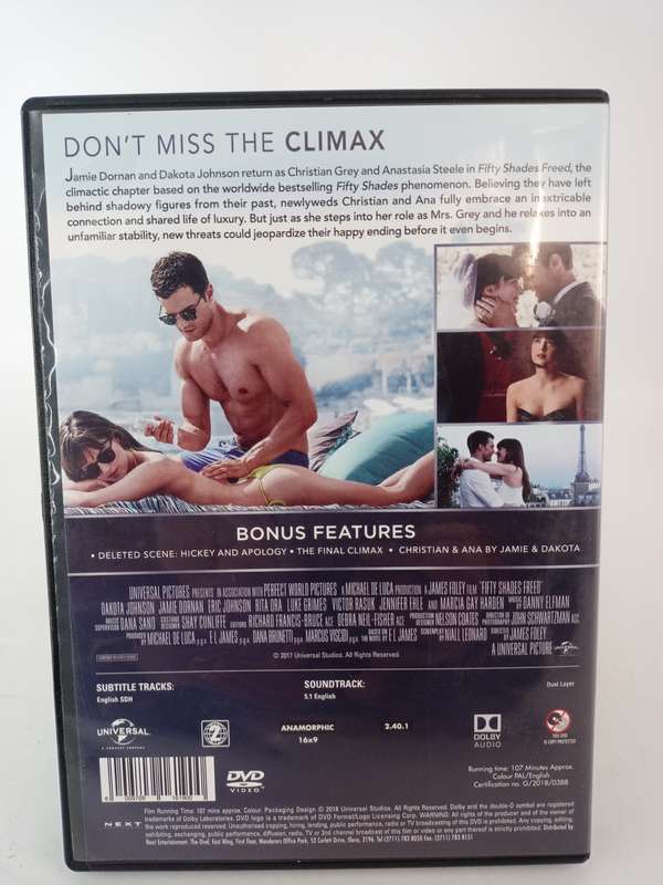 Fifty Shades Freed DVD