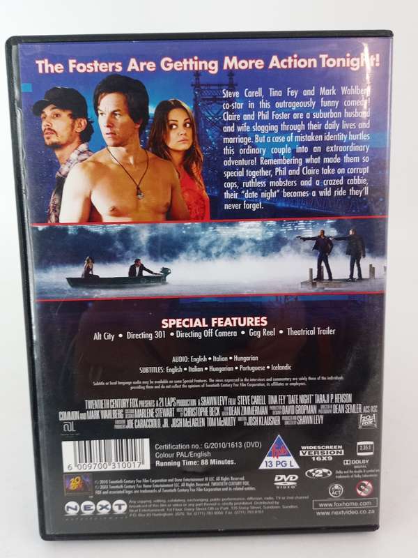 Date Night DVD
