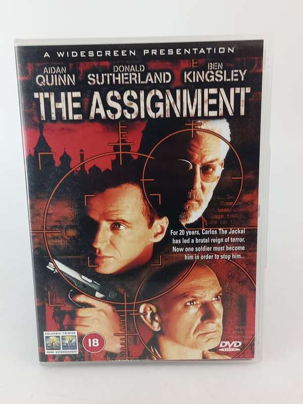 The Assignment DVD - Aidan Quinn, Donald Sutherland & Ben Kingsley