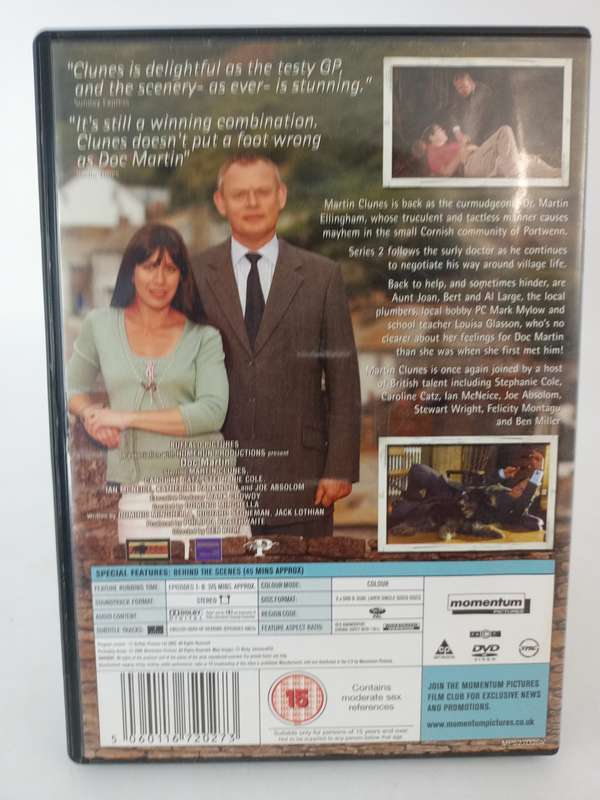 Doc Martin - Complete Series Two DVDS - 2 discs