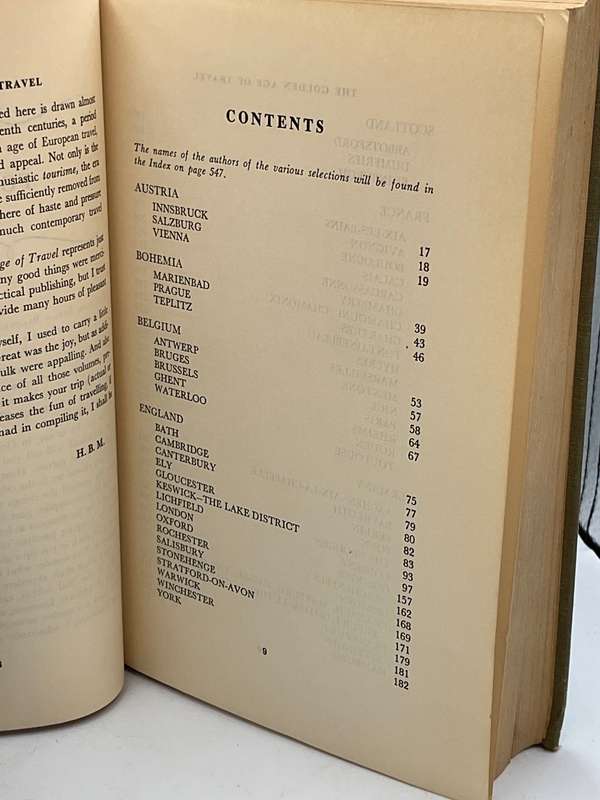 The Golden Age of Travel: Literary Impressions of the Grand Tour by Helen Barber Morrison
