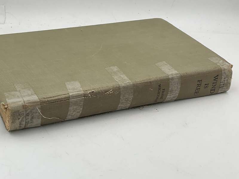 The Wind is Free - Frank Wightman | Reading copy of a scarce sailing memoir