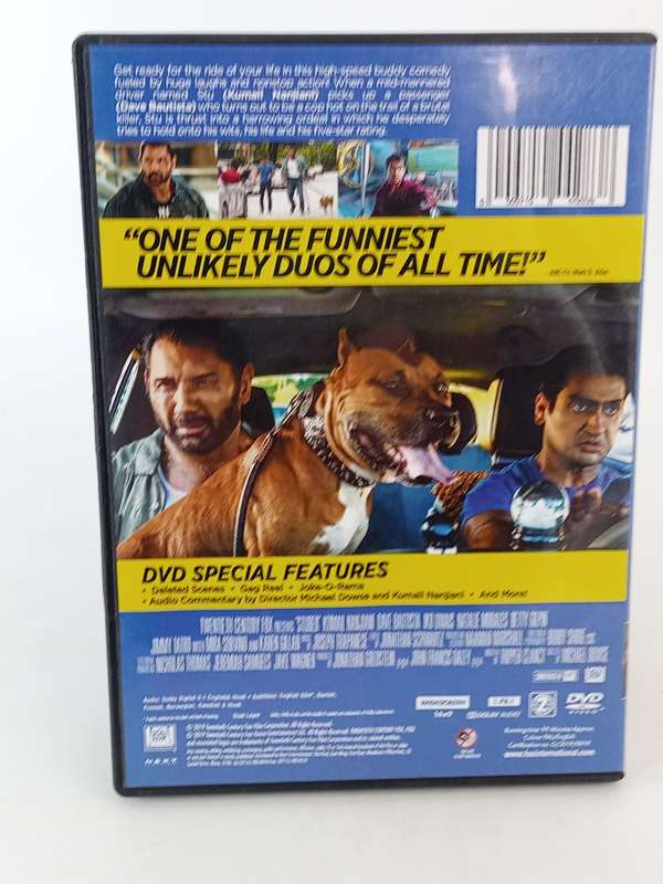 Stuber DVD - Kumail Nanjiani & Dave Bautista