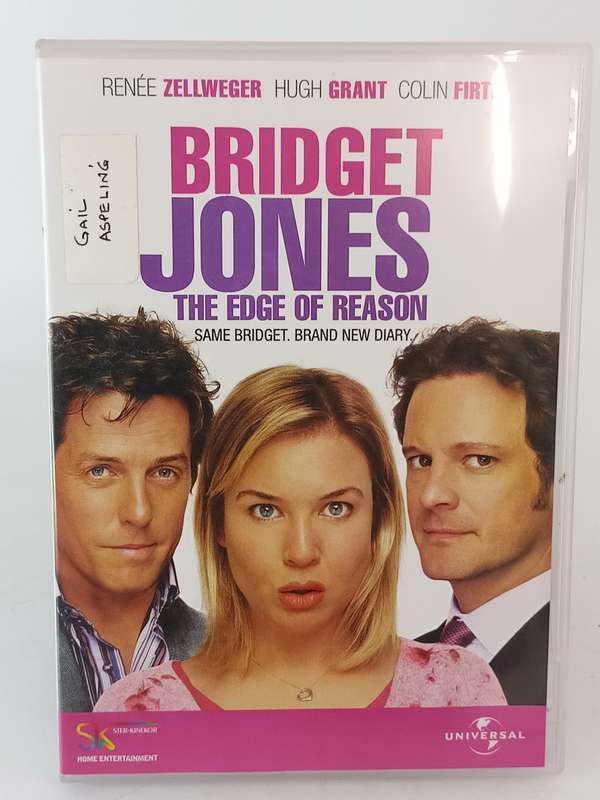 Bridget Jones The Edge of Reason DVD - Renee Zellweger, Hugh Grant & Colin Firth