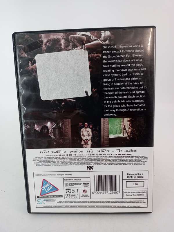 Snow Piercer DVD