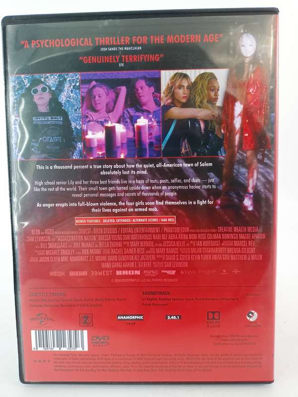 Assassination Nation DVD