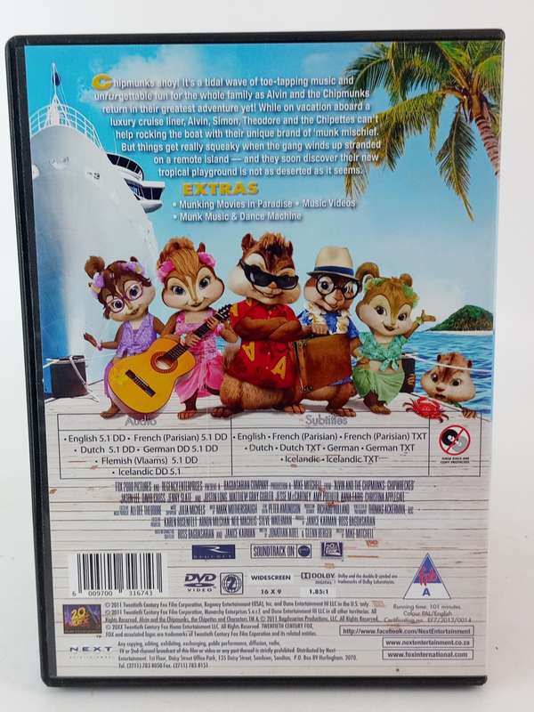 Alvin and the Chipmunks - Chipwrecked DVD