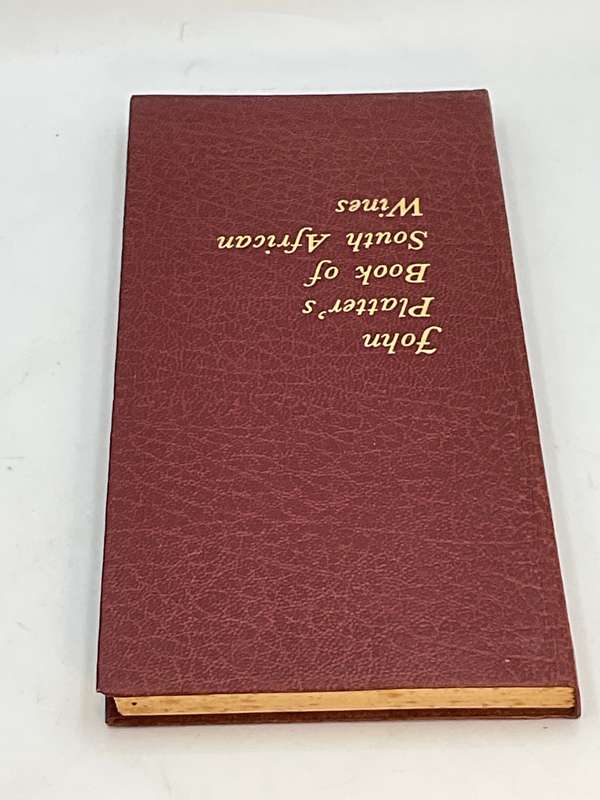 John Platter's Book of South African Wines 1980 | Scarce First Book of the Series