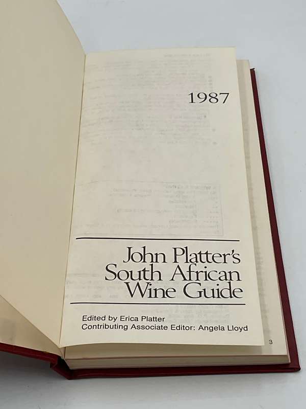 John Platter's South African Wine Guide 1987