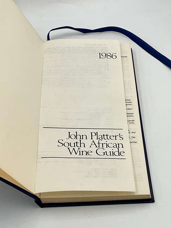 John Platter's South African Wine Guide 1986