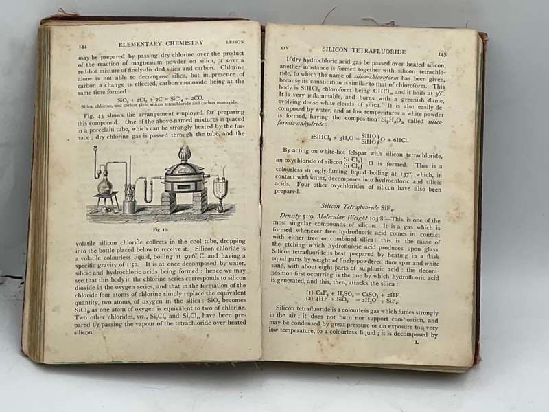 Lessons in Elementary Chemistry by Sir Henry E. Roscoe 1900