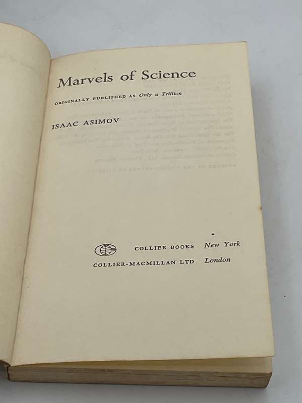 Marvels of Science by Isaac Asimov
