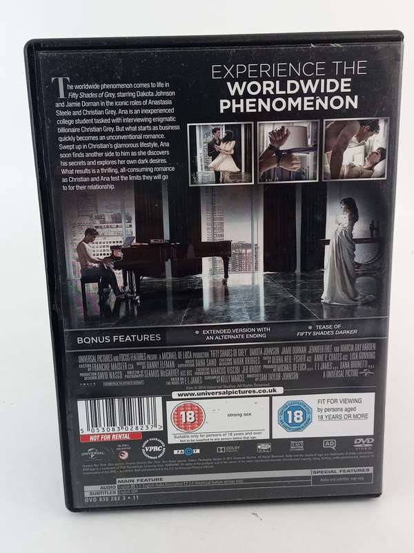 Fifty Shades of Grey DVD