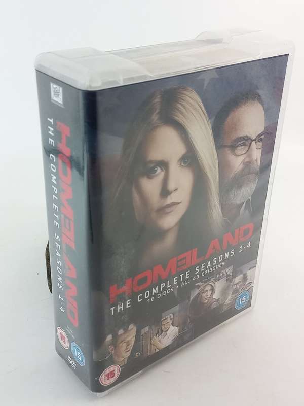 Homeland - Seasons 1 - 4 DVDs
