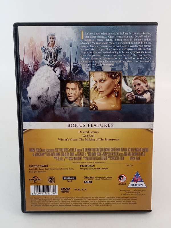 The Huntsman - Winter's War DVD - Charlize Theron