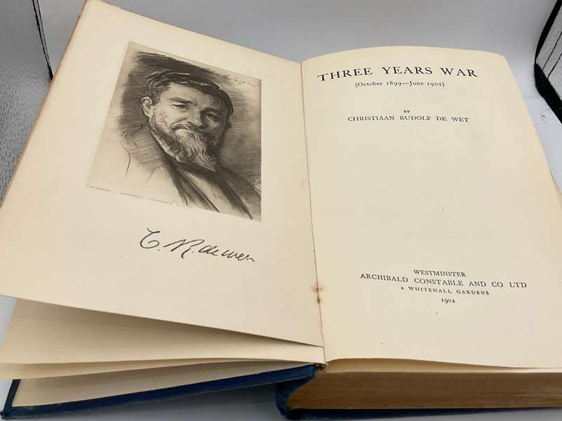 Three Years War - Christian Rudolf De Wet | 1902 Edition