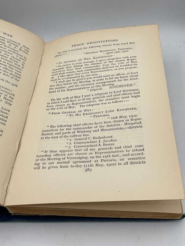 Three Years War - Christian Rudolf De Wet | 1902 Edition
