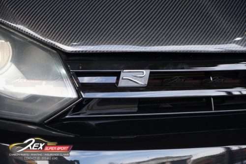 VW R grill badges - new style